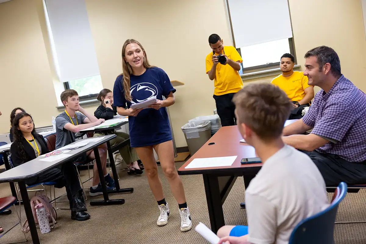 Mock trial classroom